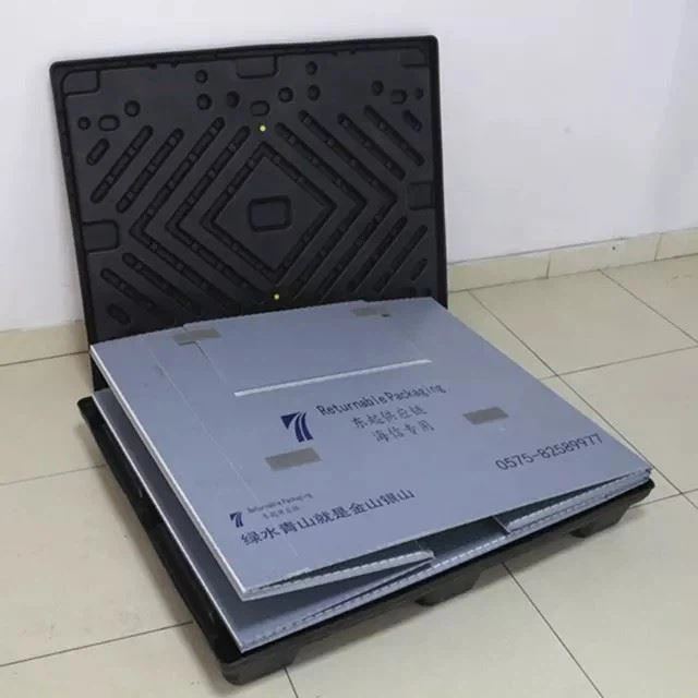 Plastic Pallet Box With Lid