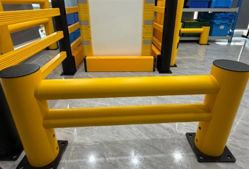 Warehouse Rack Anti‑Collision Guard Rails
