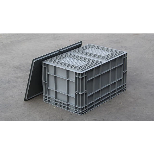 Standard EU Size Blue Plastic Transport Box factory