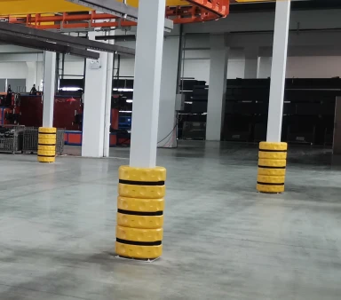 Warehouse Column Safety Guard For Forklift Impact Prevention manufacturers